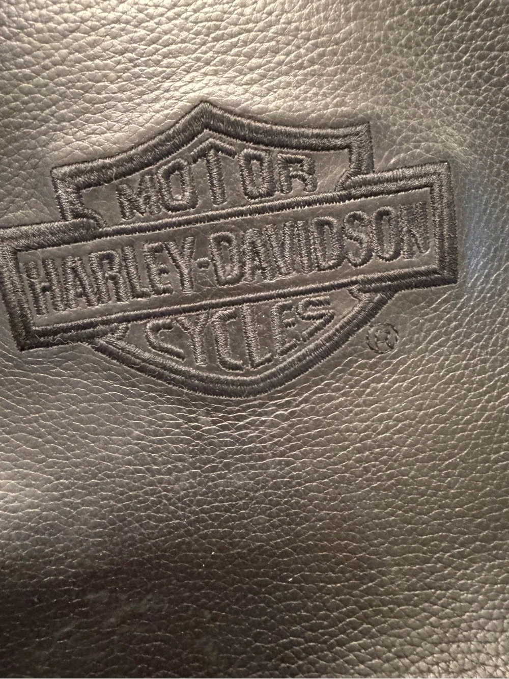 Harley Davidson leather handbag